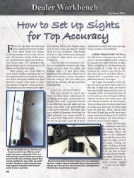 May 2012 - Wise on How to Set Up - Arrow Trade Magazine!