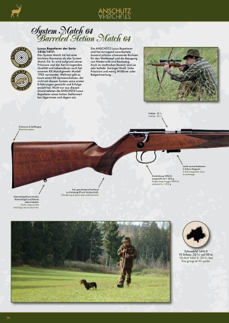 Anschutz 2012 Sport Rifle Catalog - ShootersCatalogue.com