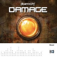 Damage Manual English - Native Instruments