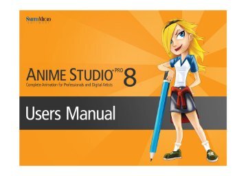 Anime Studio Tutorials - Smith Micro Software, Inc.