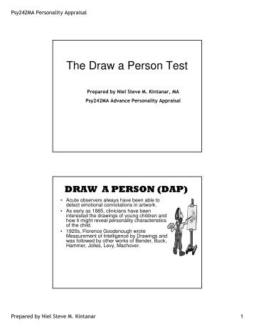 The Draw a Person Test - Teaching Psychology