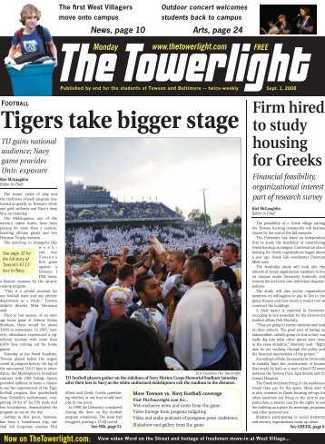 Tigers take bigger stage - Baltimore Student Media