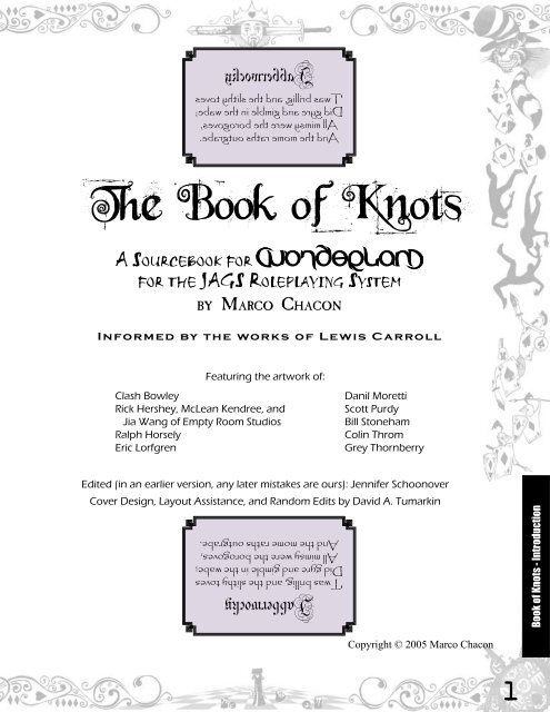 The Book of Knots - Jags