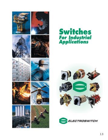 Switches for Industrial Applications - Electroswitch