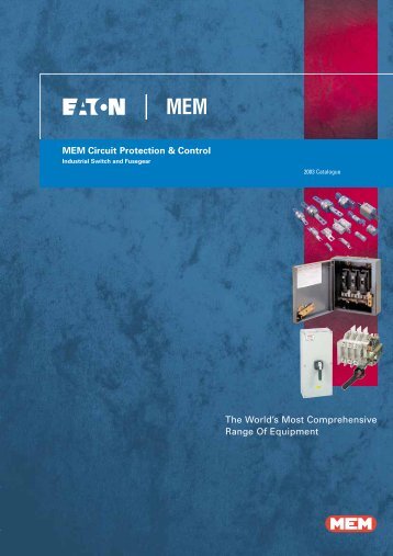 Eaton MEM Circuit Protection & Control Switch