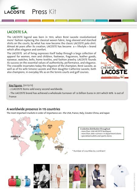 lacoste operations sa