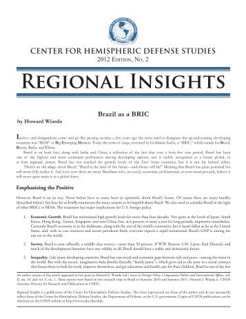 Regional Insights - National Defense University
