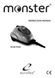 INSTRUCTION MANUAL SC35 PLUS - monster