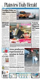 Plainview Daily Herald - The Unger Memorial Library - MyPlainview ...