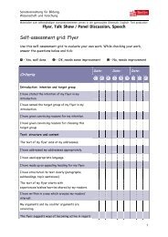 Use this self-assessment grid to evaluate your