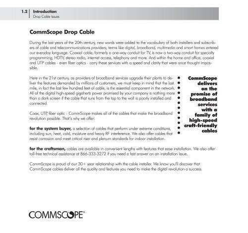 Broadband Applications & Construction Manual - Public - CommScope