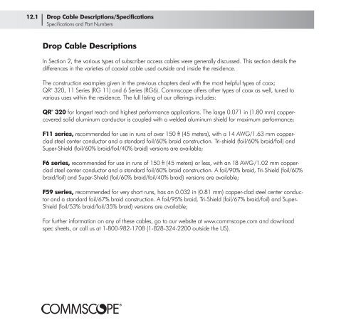 Broadband Applications & Construction Manual - Public - CommScope