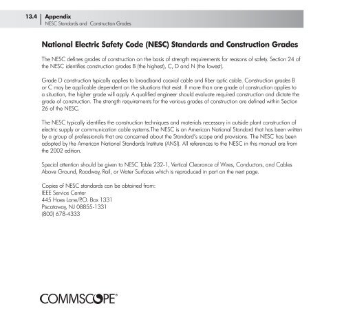 Broadband Applications & Construction Manual - Public - CommScope