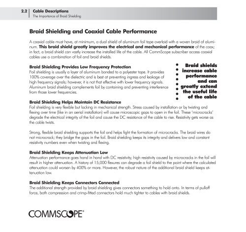 Broadband Applications & Construction Manual - Public - CommScope