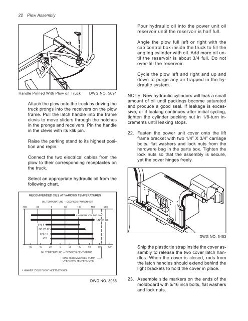 Hiniker 700 Manual - Snow Plow Stuff