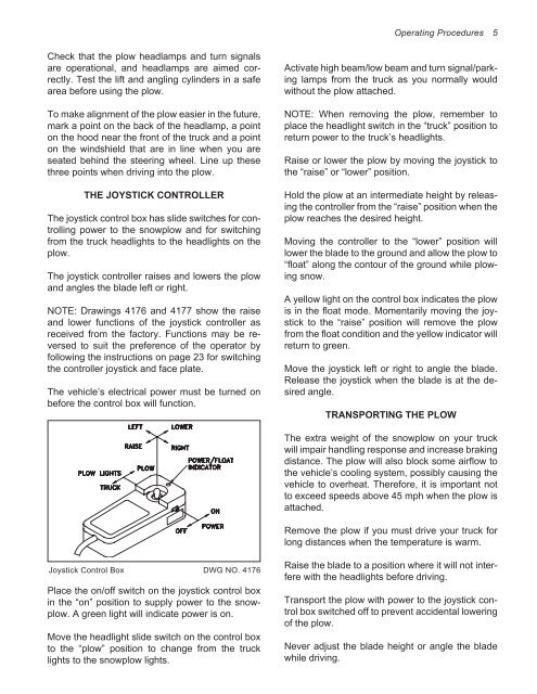 Hiniker 700 Manual - Snow Plow Stuff