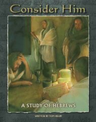 A Study of Hebrews - Hands to the Plow