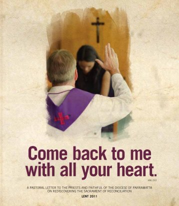 Come back to me with all your heart - Catholic Diocese of Parramatta