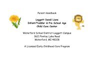 Dandi LIon Child Care - Waterford School District