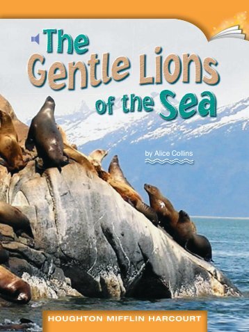 Lesson 6:The Gentle Lions of the sea