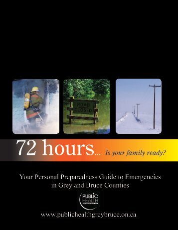 Your Personal Preparedness Guide To Emergencies In Grey