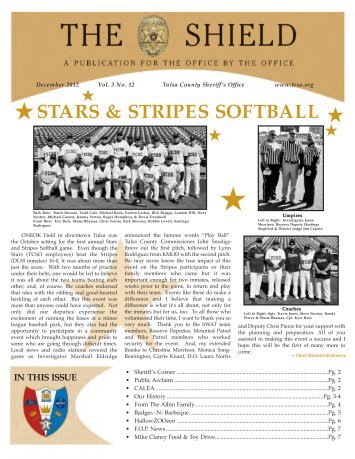 STARS & STRIPES SOFTBALL - Tulsa County Sheriff's Office