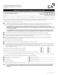 Application for Public Accounting Licence (Form 9-1A) - Institute of ...