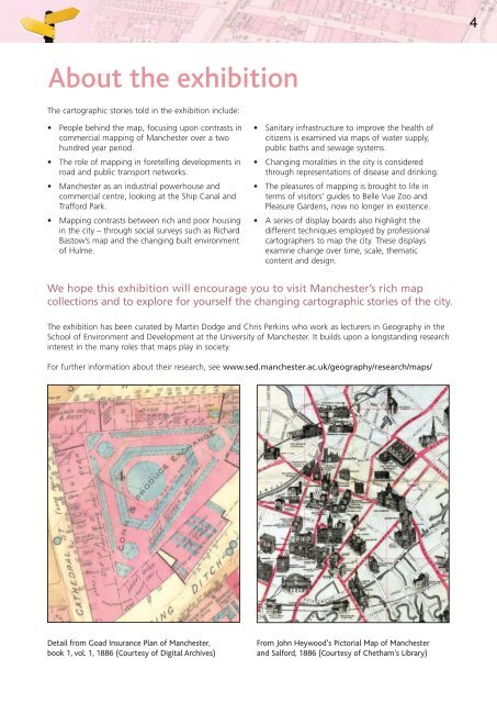 Mapping Manchester - University of Manchester