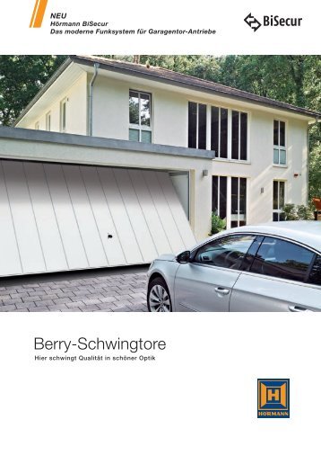 Katalog Berry Schwingtore - Hörmann KG