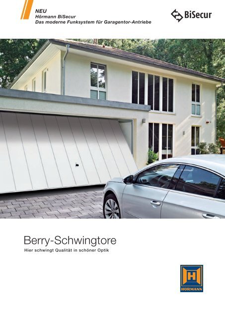 Katalog Berry Schwingtore - Hörmann KG