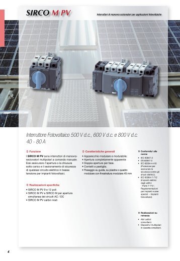 SIRCO M PV - Socomec