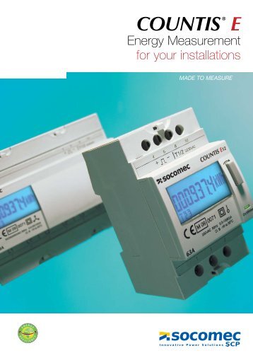 COUNTIS® E - SOCOMEC Group