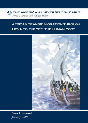 african transit migration through libya to europe - The American ...