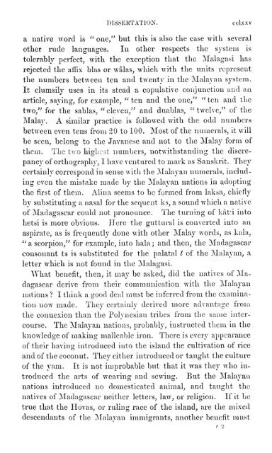 A grammar and dictionary of the Malay language : with a preliminary ...