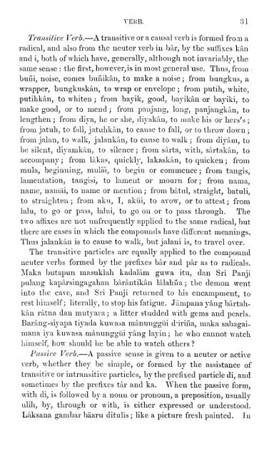 A grammar and dictionary of the Malay language : with a preliminary ...