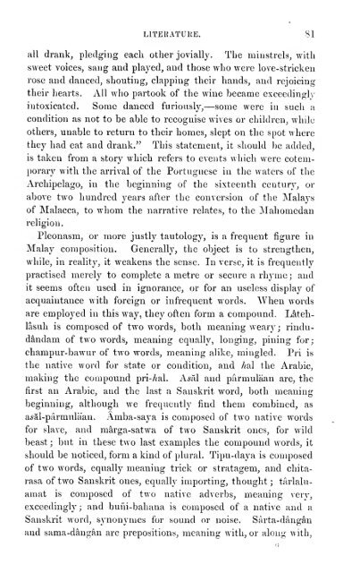 A grammar and dictionary of the Malay language : with a preliminary ...