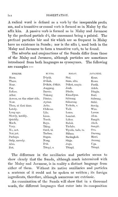 A grammar and dictionary of the Malay language : with a preliminary ...