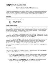 Instructions: Initial Disclosures - United States District Court ...