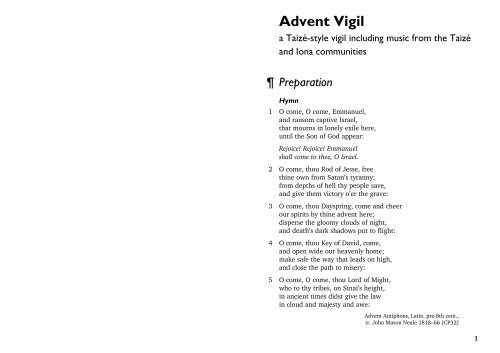 Word Pro - Advent Vigil (Taizé).lwp