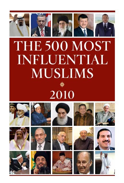 The 500 Most Influential Muslims - The Royal Islamic Strategic ...