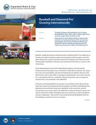 Baseball and Diamond Pro® Growing Internationally - Expanded ...