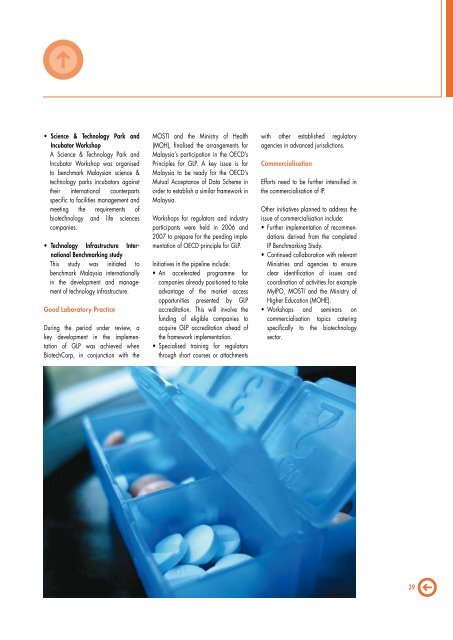 BiotechCorp Annual Report 2007 - Malaysian Biotechnology ...