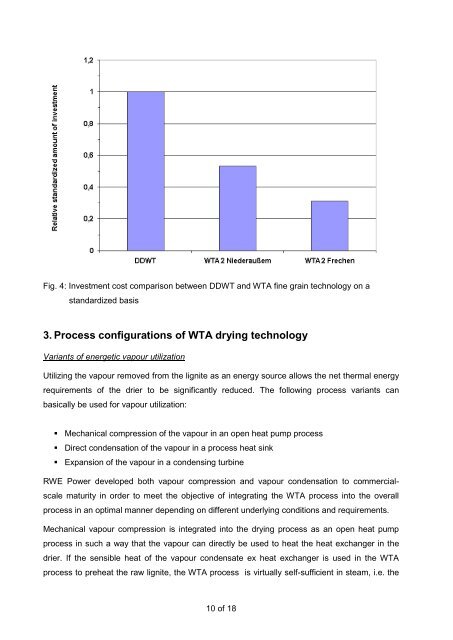 Development status of WTA fluidized-bed drying for - RWE.com