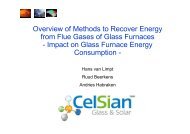 Overview of Methods to Recover Energy from Flue ... - GlassTrend