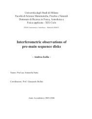 Interferometric observations of pre-main sequence disks - Caltech ...