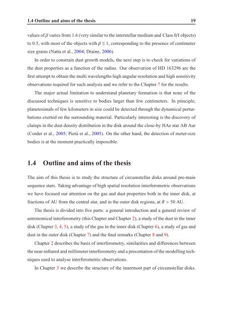 Interferometric observations of pre-main sequence disks - Caltech ...