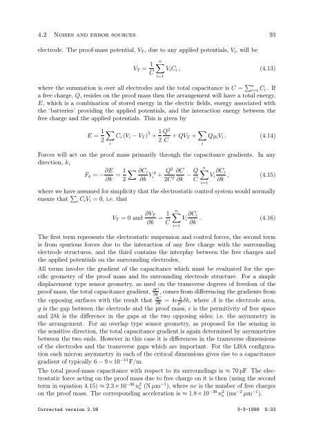 Pre-Phase A Report - Lisa - Nasa