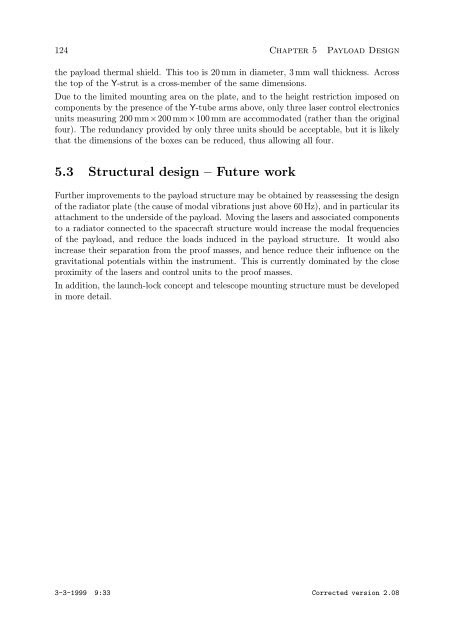 Pre-Phase A Report - Lisa - Nasa