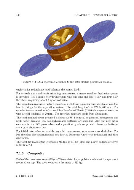 Pre-Phase A Report - Lisa - Nasa