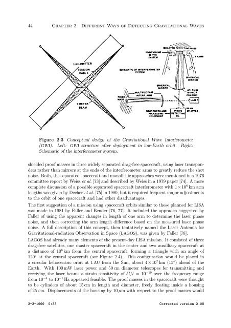 Pre-Phase A Report - Lisa - Nasa